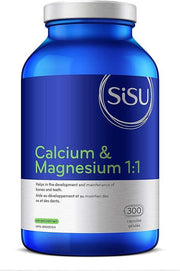 SISU - Calcium & Magnesium 1:1 with D3 - 300 caps - Limolin 