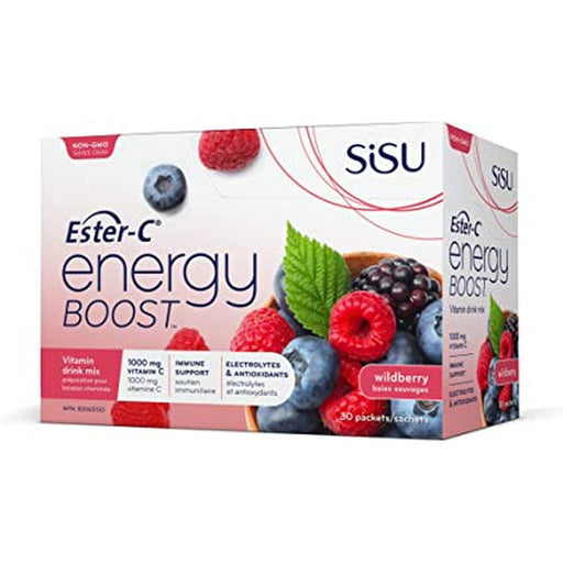 SISU - Energy Boost with Ester - C, Berry - Limolin 