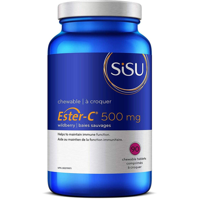 SISU - Ester - C 500mg Chewable - Citrus - Limolin 
