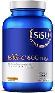 SISU - Ester - C 600mg 120 vcaps - Limolin 