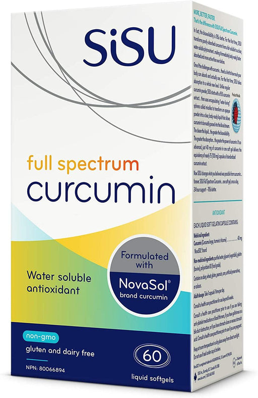 SISU - Full Spectrum Cucomin 60 Gel Capsules - Limolin 
