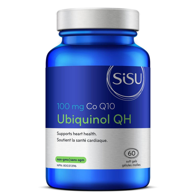 SISU - Ubiqinol QH 100mg 60 Gel Capsules - Limolin 