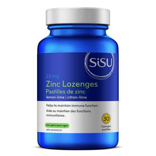 SISU - Zinc 23mg LemonLime 30 Lozenges - Limolin 