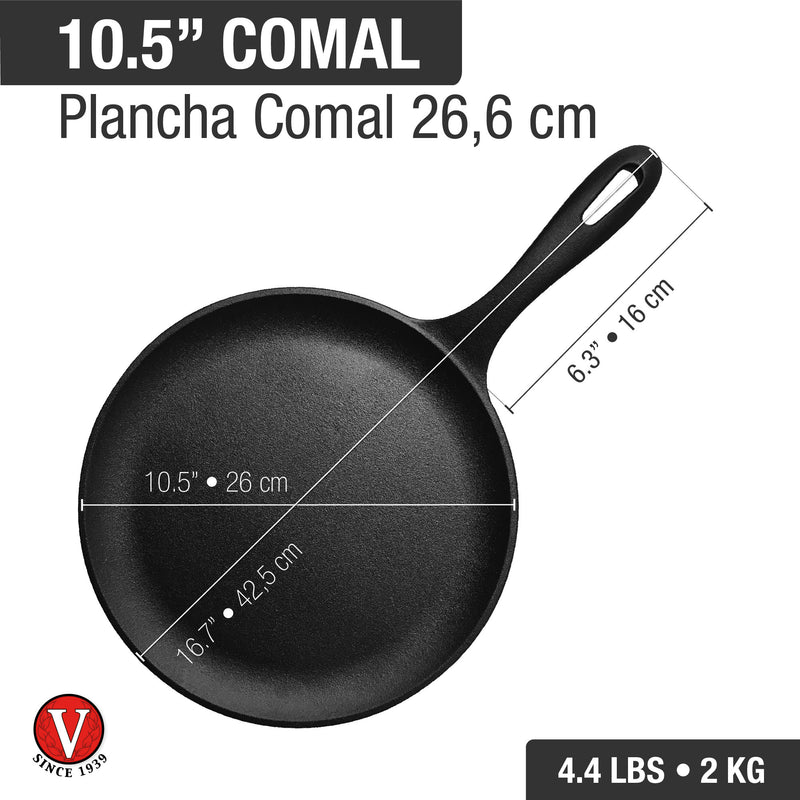 Victoria - Cast Iron Crepe Pan - 26 cm