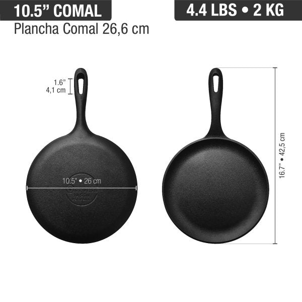 Victoria - Cast Iron Crepe Pan - 26 cm
