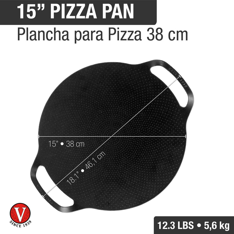 Victoria - Cast Iron Pizza Pan - 38 cm
