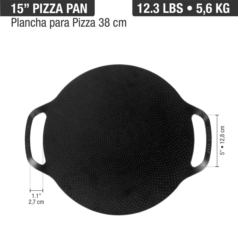 Victoria - Cast Iron Pizza Pan - 38 cm