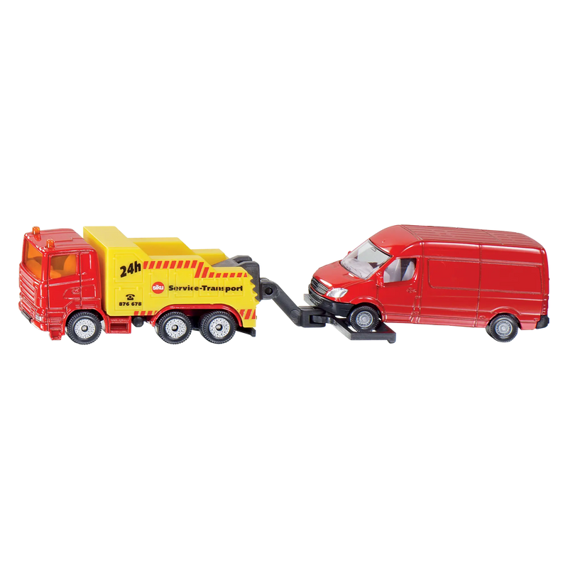 BREAKDOWN TRUCK WITH VAN