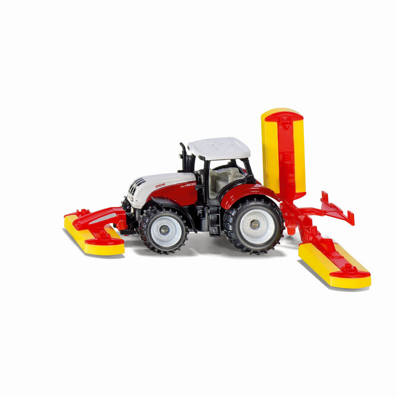STEYR WITH PÖTTINGER MOWER COMBINATION
