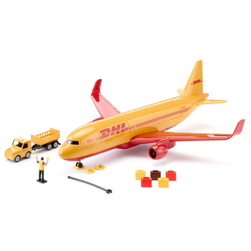 DHL CARGO AIRCRAFT WITH ACCESSORIES
