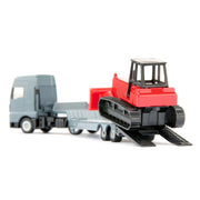 TRUCK WITH BULLDOZER (1:87)