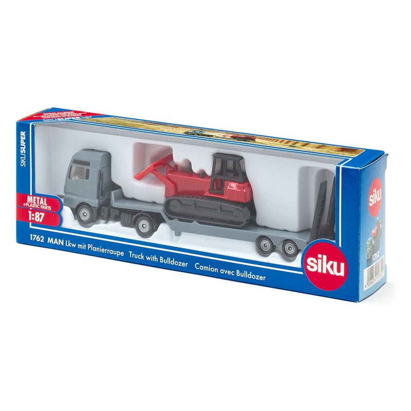 TRUCK WITH BULLDOZER (1:87)