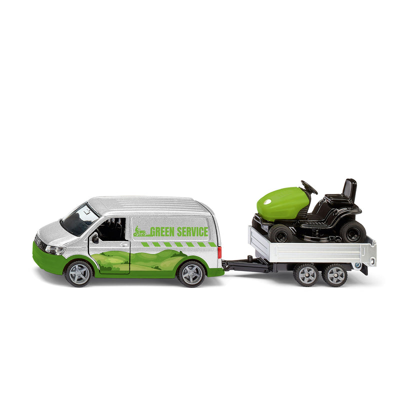 VW T6 WITH LAWN TRACTOR (1:50)