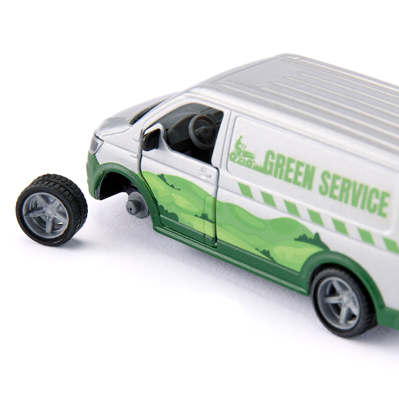 VW T6 WITH LAWN TRACTOR (1:50)