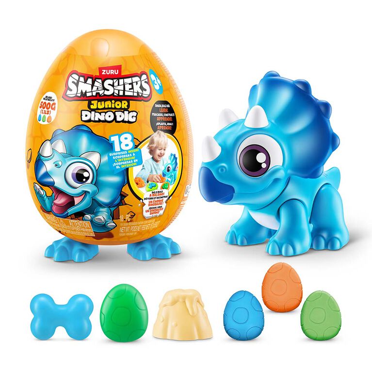 SMASHERS - JUNIOR DINO DIG SMALL EGG - Limolin 