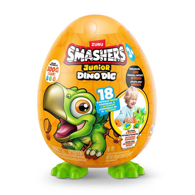 SMASHERS - JUNIOR DINO DIG SMALL EGG - Limolin 