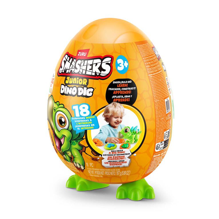 SMASHERS - JUNIOR DINO DIG SMALL EGG - Limolin 