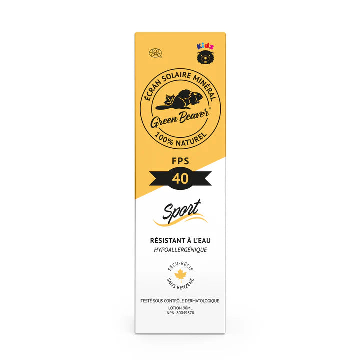 Green Beaver Company - Sunscreen Kids SPF40 - 90 ml - Limolin 