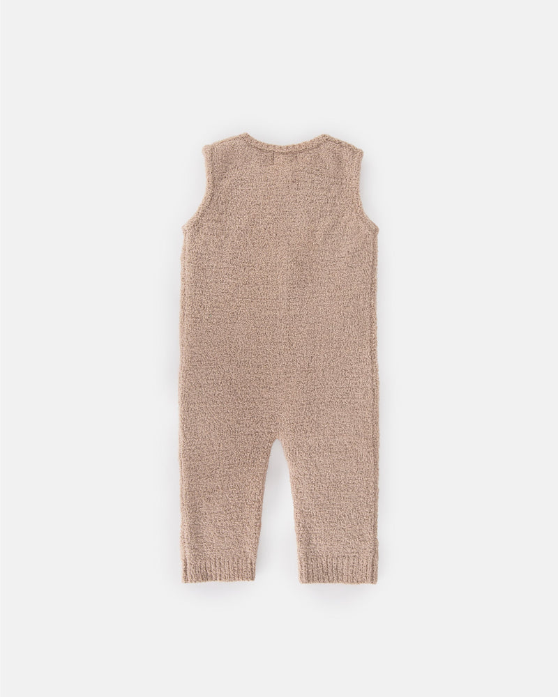 7AM - Sleeveless Jumpsuit - Fuzzy | Infant Baby One-Piece Romper for Newborns
