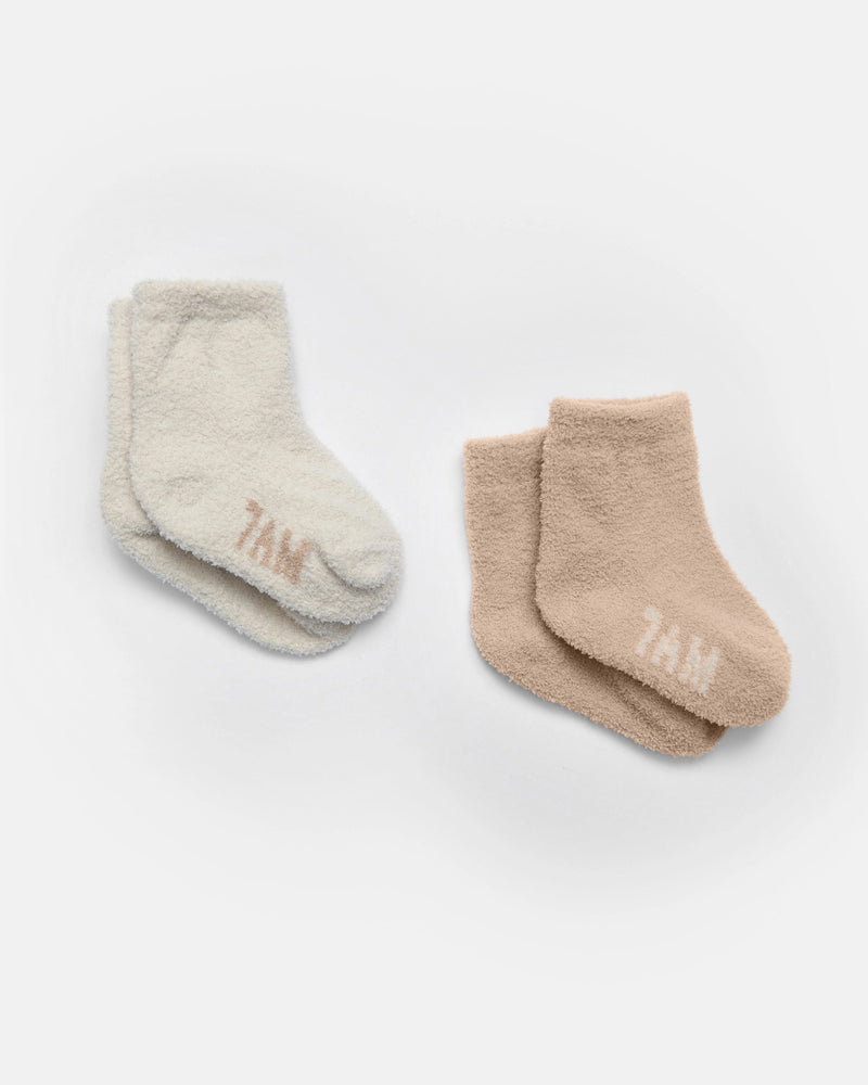 7AM - Chenille Socks - Two Pack