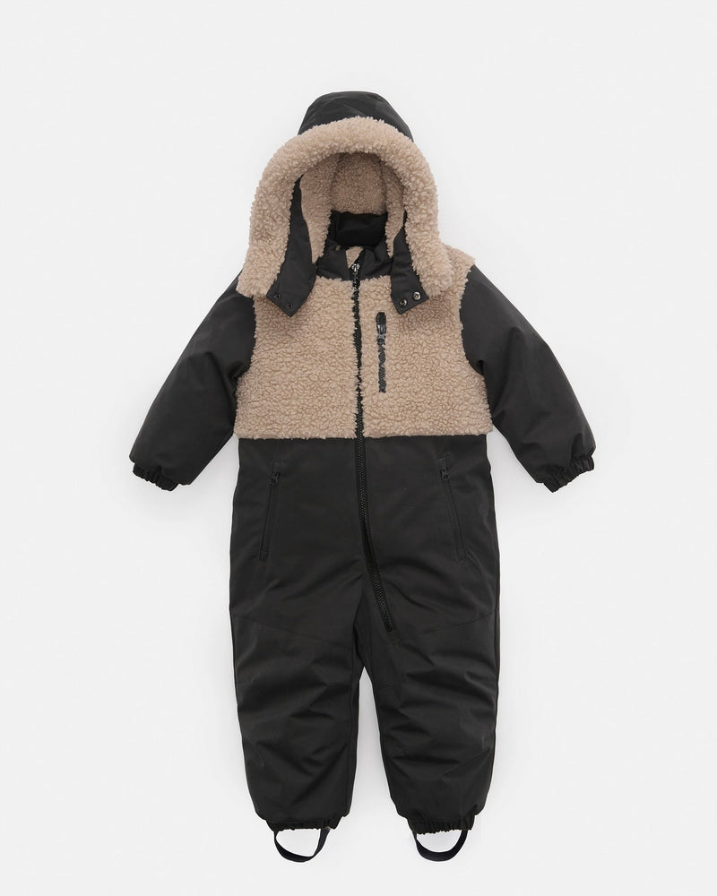 Snowsuit - Teddy Appliqué