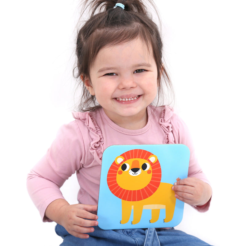 BANANA PANDA - SUUUPER SIZE - MEMORY GAME WILD ANIMALS 24 cards (2+) - Limolin 