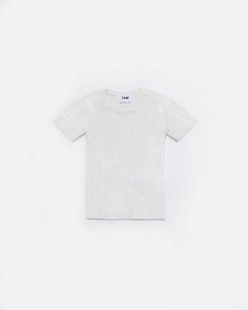 7AM - Cotton Tee - Ribbed