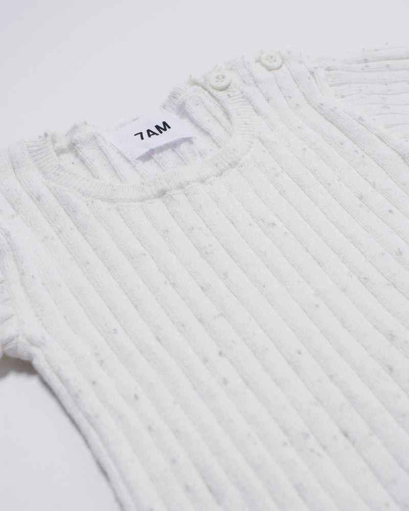 7AM - Cotton Tee - Ribbed