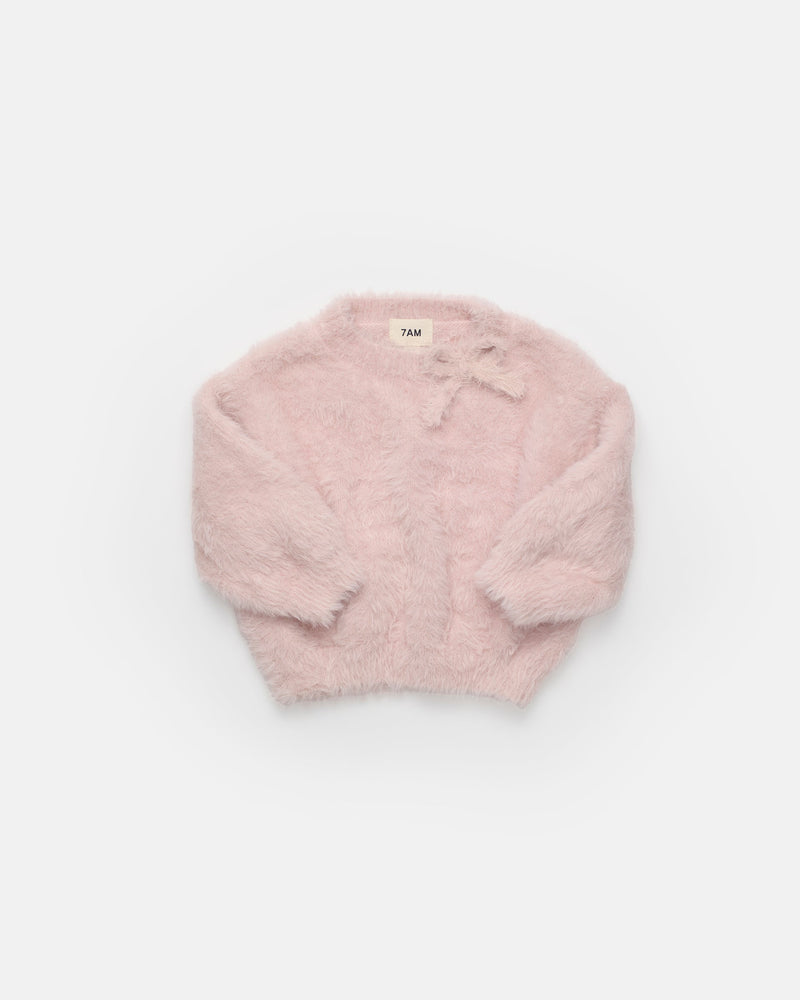 Boxy Bow Sweater • Furry