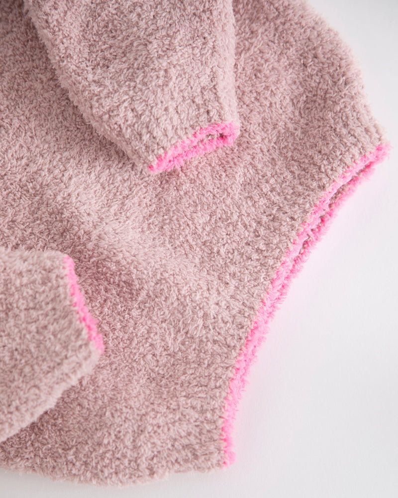 7AM - Boxy Sweater - Fuzzy