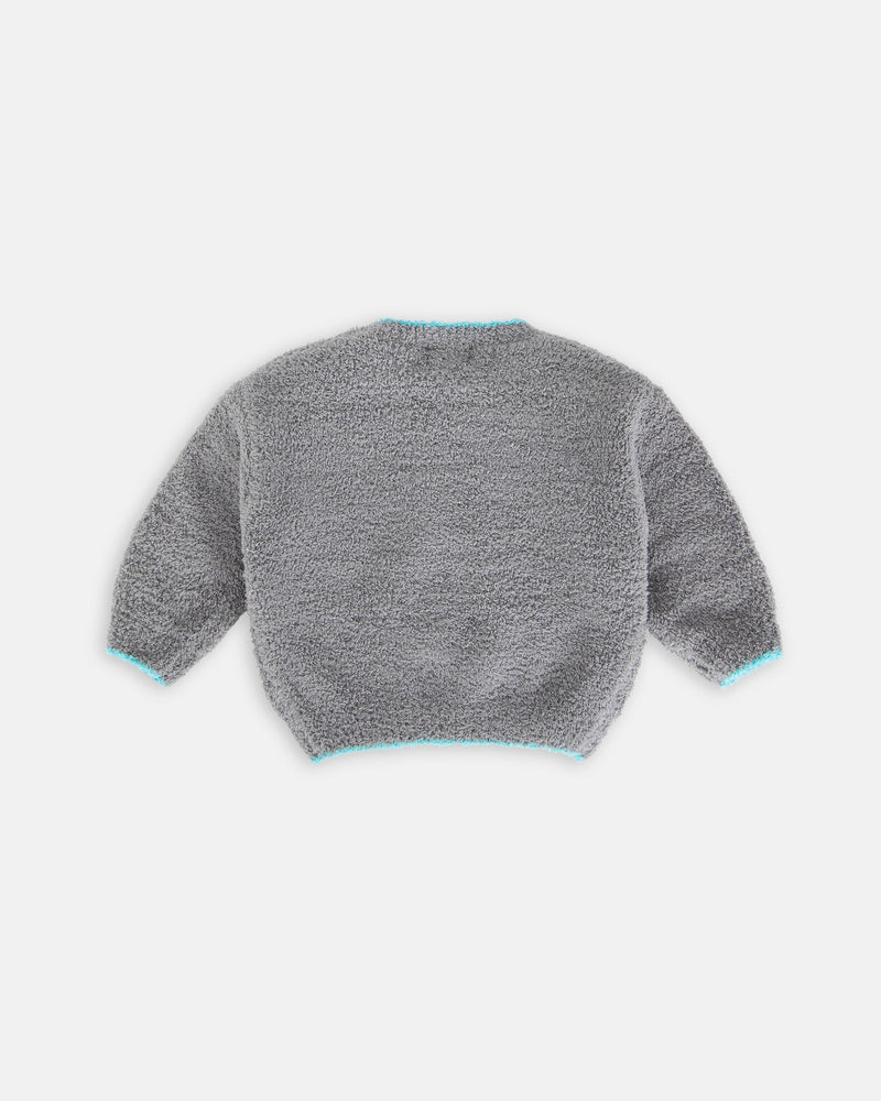 7AM - Boxy Sweater - Fuzzy