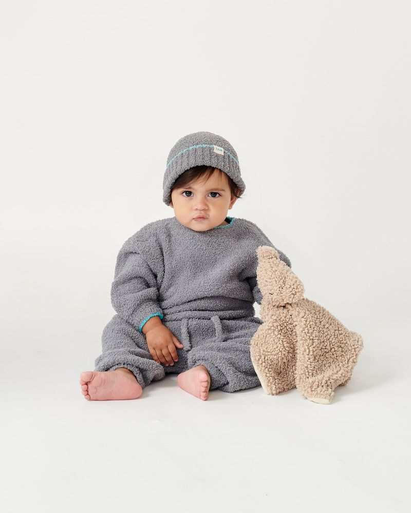 7AM - Boxy Sweater - Fuzzy