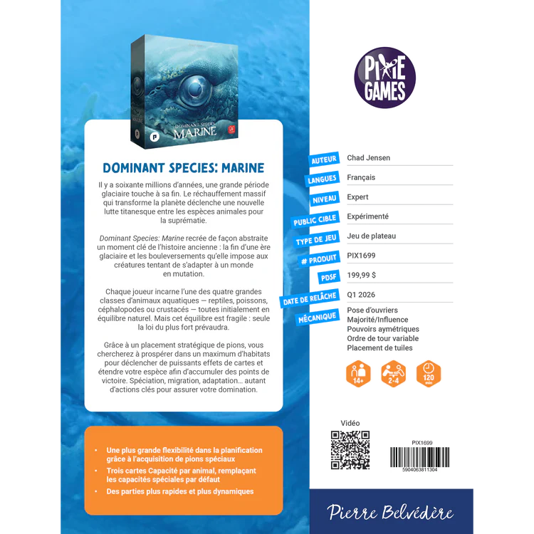 PIXIES GAMES - DOMINANT SPECIES: MARINE