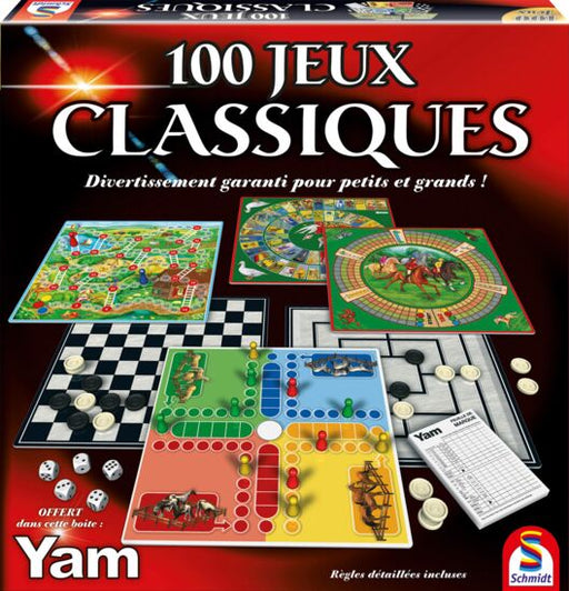 Schmidt Spiele - 100 Jeux Classiques - Limolin 