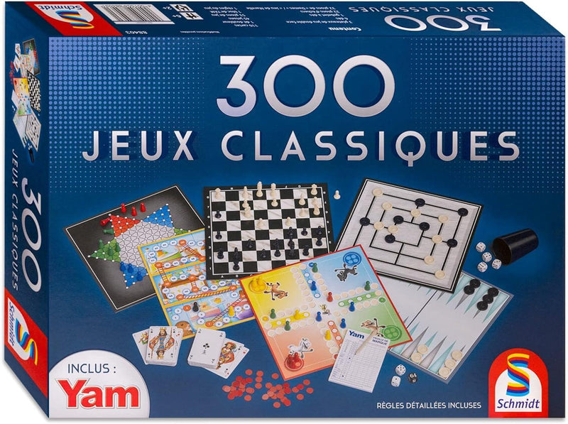 Schmidt Spiele - 300 Jeux Classiques (Fr) - Limolin 