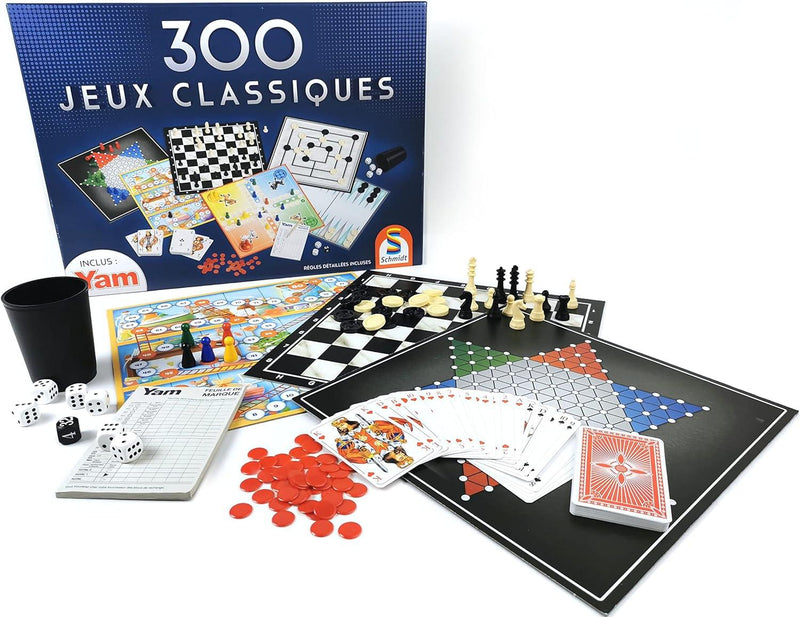 Schmidt Spiele - 300 Jeux Classiques (Fr) - Limolin 