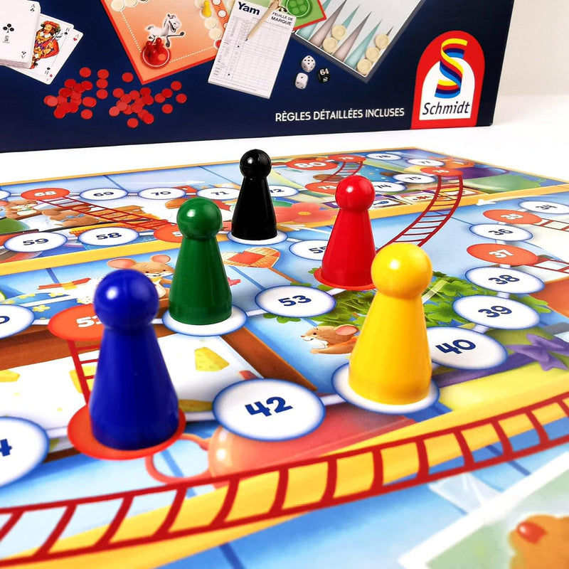 Schmidt Spiele - 300 Jeux Classiques (Fr) - Limolin 