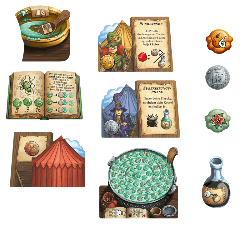 Schmidt Spiele - Les Charlatans De Belcastel - (1Ere Ext) Les Sorcieres S'En Melent - Limolin 