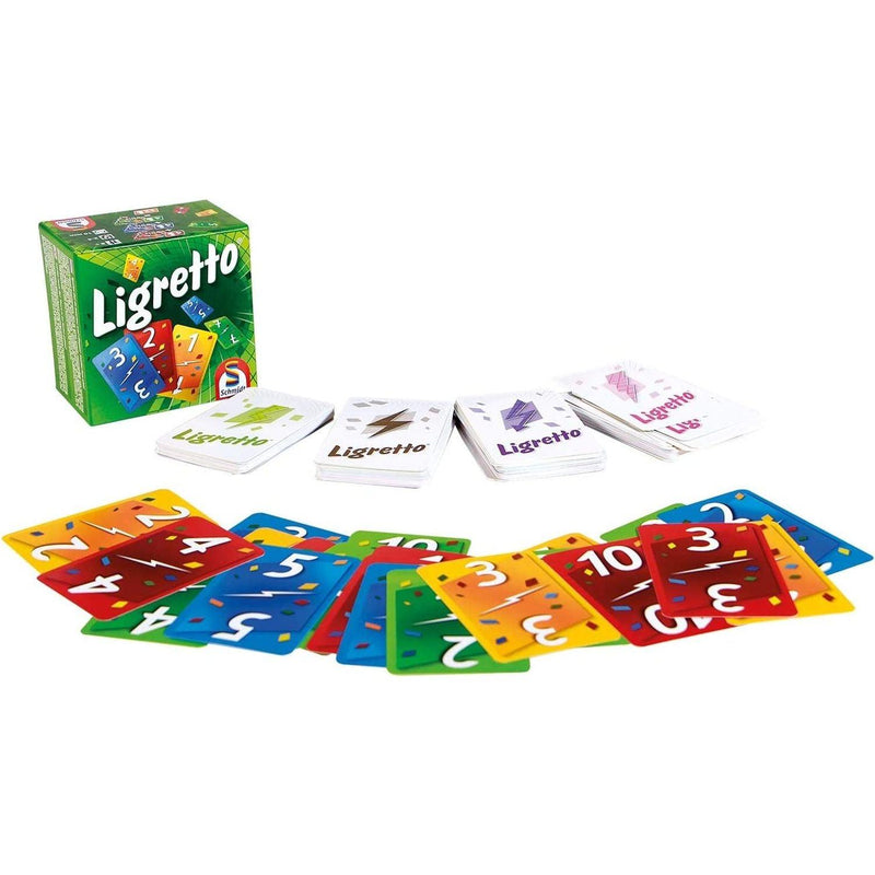 Schmidt Spiele - Ligretto Green Card Game - Limolin 
