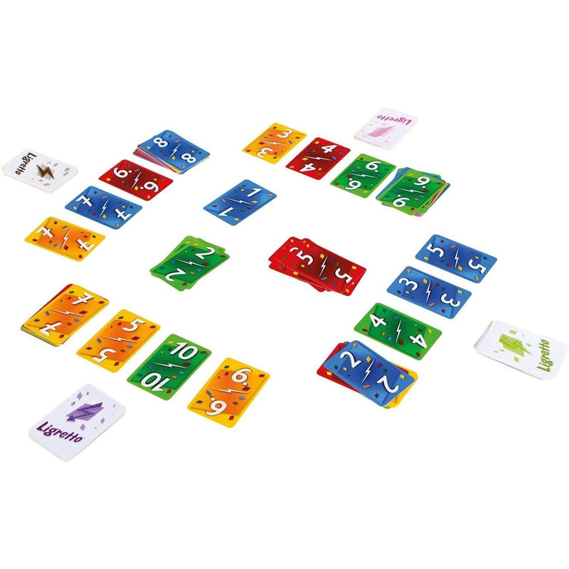 Schmidt Spiele - Ligretto Green Card Game - Limolin 