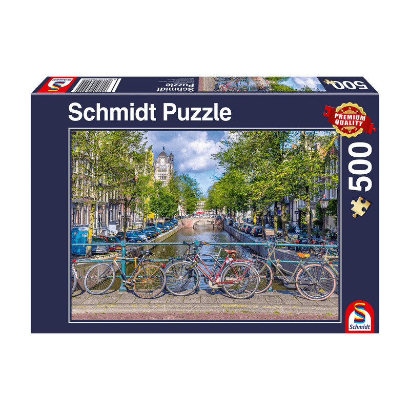 Schmidt Spiele - Puzzle - Amsterdam (500-Piece Puzzle) - Limolin 
