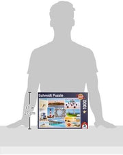 Schmidt Spiele - Puzzle - By The Sea (1000-Piece Puzzle) - Limolin 