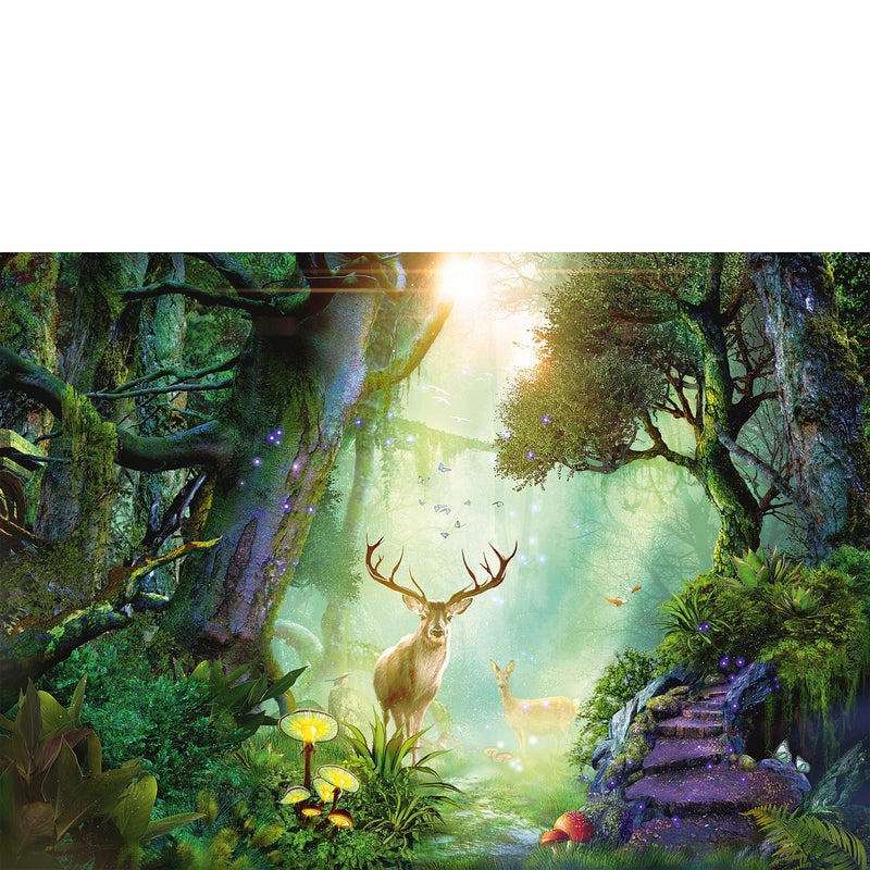 Schmidt Spiele - Puzzle - Deer In The Forest (1000-Piece Puzzle) - Limolin 