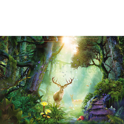 Schmidt Spiele - Puzzle - Deer In The Forest (1000-Piece Puzzle) - Limolin 