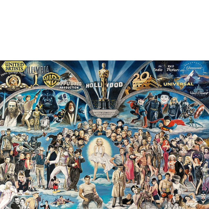 Schmidt Spiele - Puzzle - Hollywood (1000-Piece Puzzle) - Limolin 