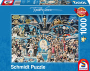 Schmidt Spiele - Puzzle - Hollywood (1000-Piece Puzzle) - Limolin 