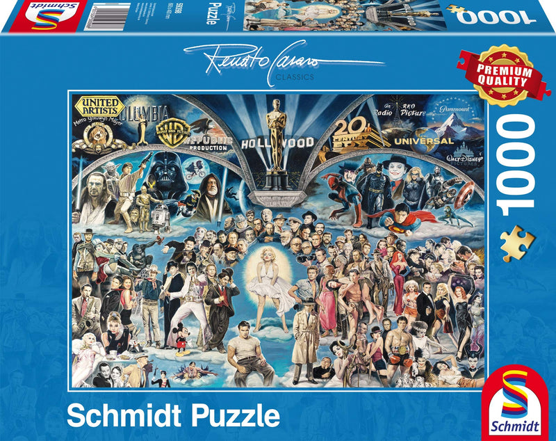 Schmidt Spiele - Puzzle - Hollywood (1000-Piece Puzzle) - Limolin 