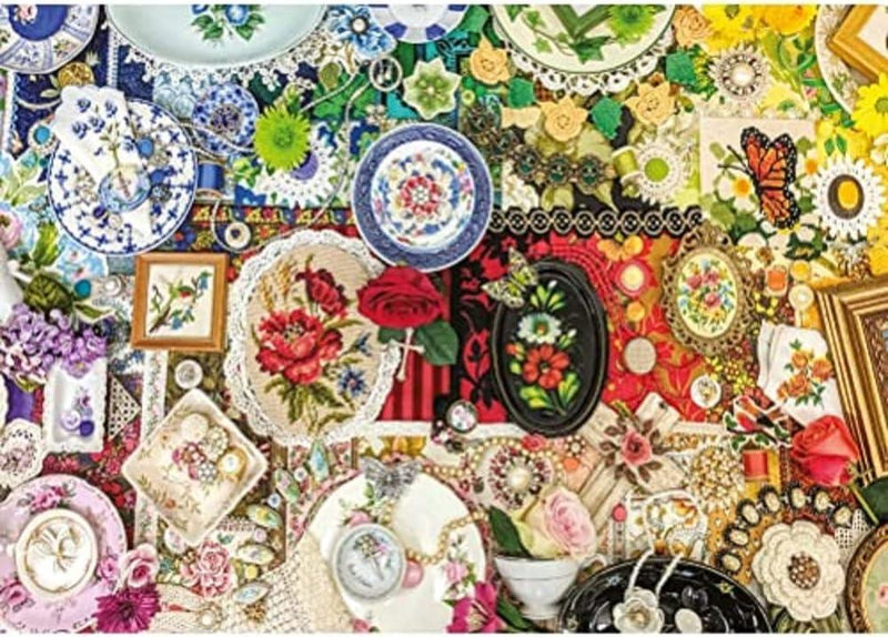 Schmidt Spiele - Puzzle - Jewels And Treasures (500-Piece Puzzle) - Limolin 