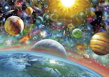 Schmidt Spiele - Puzzle - Outer Space (1000-Piece Puzzle) - Limolin 