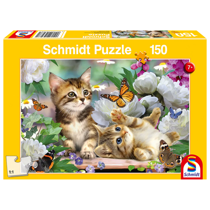 Schmidt Spiele - Puzzle - Pz150 - Mischievous Kittens - Limolin 